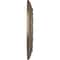 Ekena Millwork Colton Ceiling Medallion (Fits Canopies up to 4 3/4"), Hand-Painted Warm Silver, 15 3/4"OD x 1 1/2"P CM15CNWSS - alternate 3